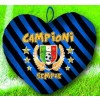 CUSCINO CUORE NERAZZURRO