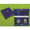 OROLOGIO E PORTACHIAVI NERAZZURRO