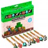 SET 8 PENNE CANCELLABILI MINECRAFT