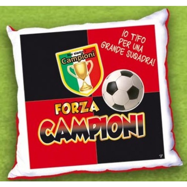 CUSCINO ROSSONERO 40x40