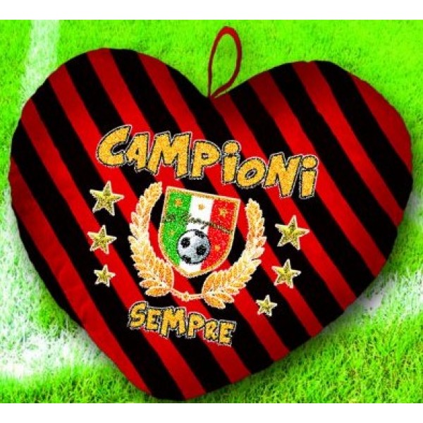 CUSCINO CUORE ROSSONERO