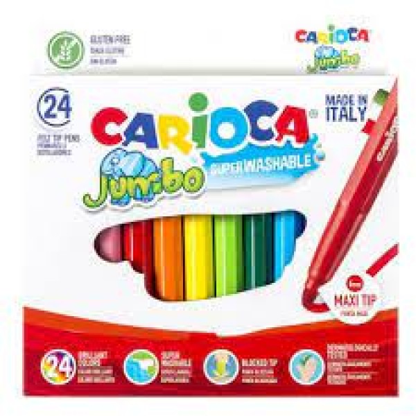 PENNARELLI CARIOCA JUMBO DA 24