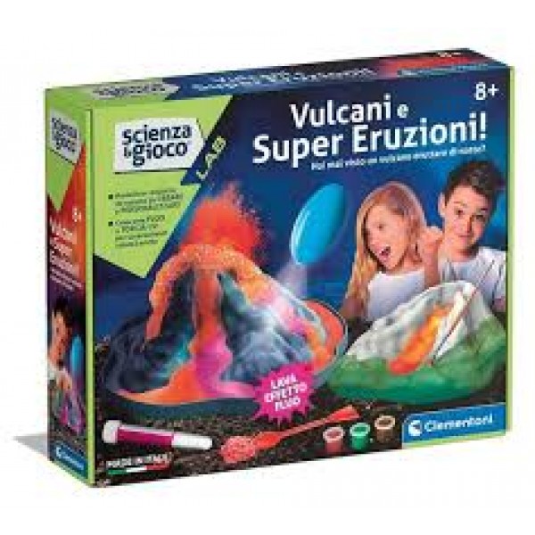 SCIENZA GIOCO VULCANI E ERUZIONI