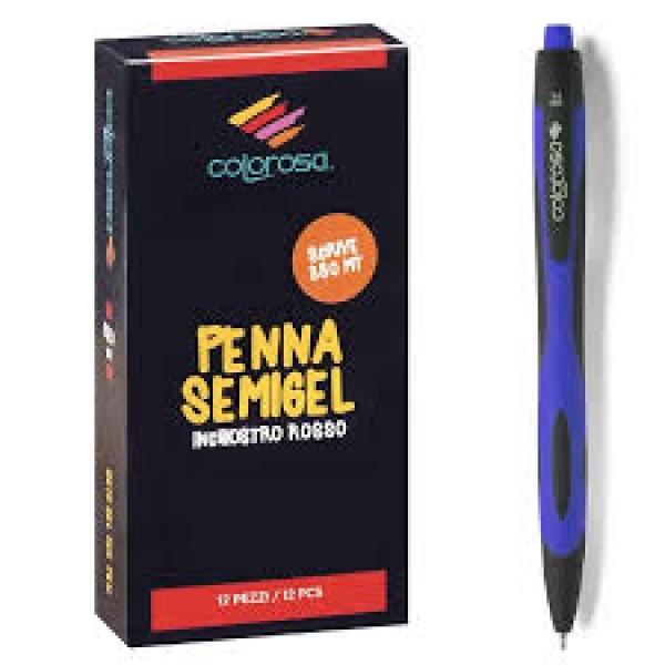 PENNE SEMIGEL COLOROSA BLU