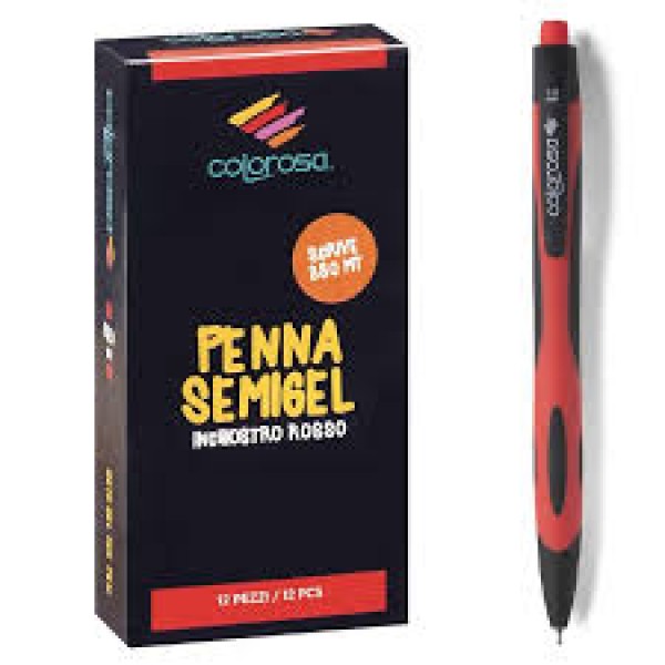 PENNE SEMIGEL COLOROSA ROSSE