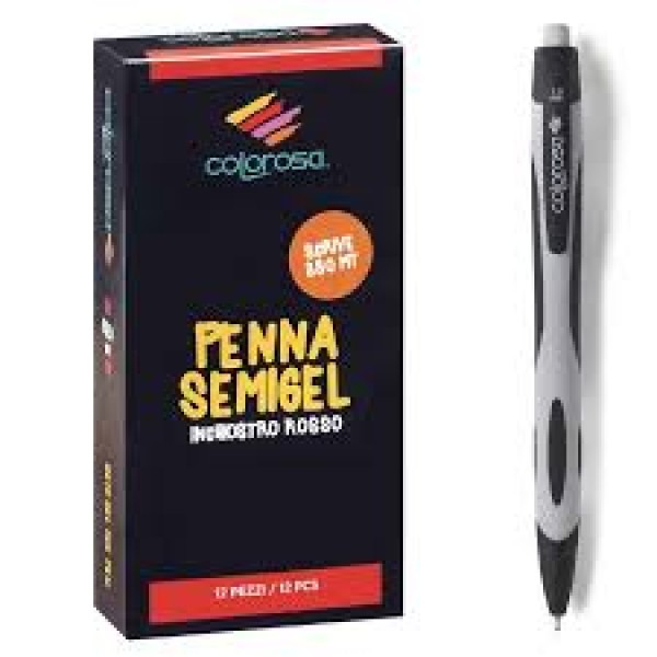 PENNE SEMIGEL COLOROSA NERE
