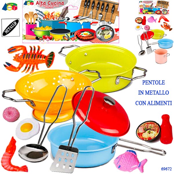 BUSTA PENTOLE METALLO COLOR