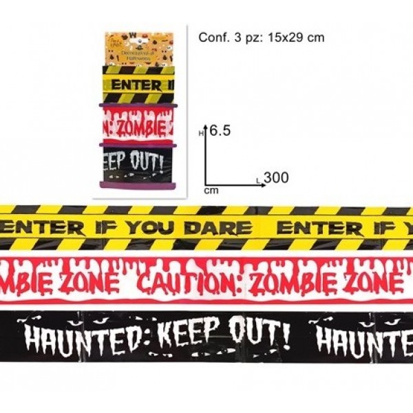 NASTRI HALLOWEEN 3 ASS. CM.300 H.6