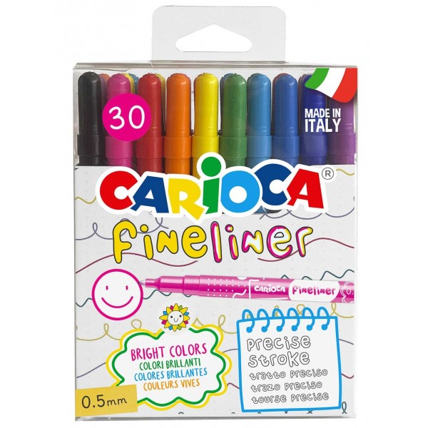 CARIOCA FINELINER 30 COLORI