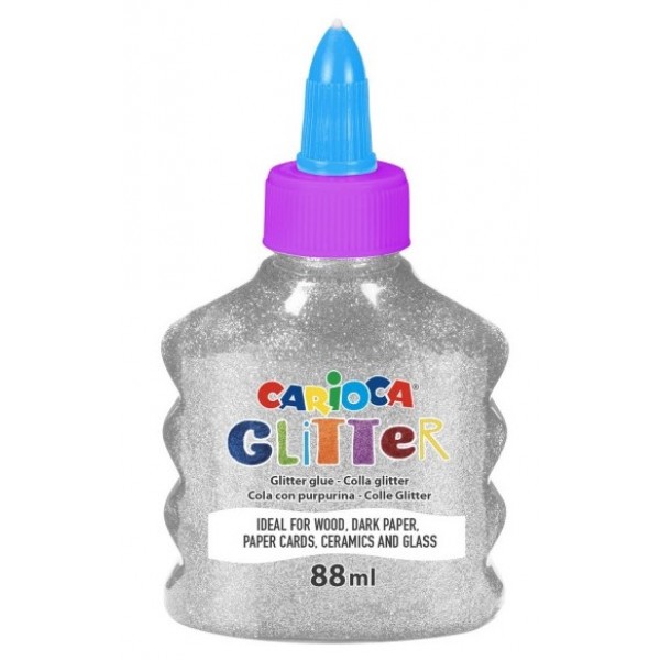 COLLA GLITTER ARGENTO