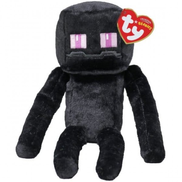 TY PELUCHE MINECRAFT NERO