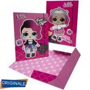 CARTELLETTE ELASTICO A4 LOLL STOK