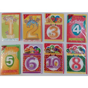 BIGLIETTI DA 1 A 10 ANNI