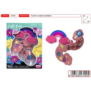 SCATOLA TRUCCHI ARCOBALENO