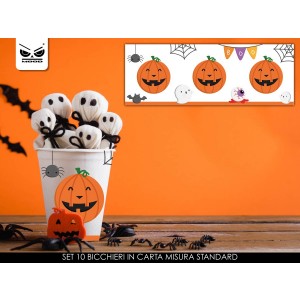 SET 10 BICCHIERI ZUCCA