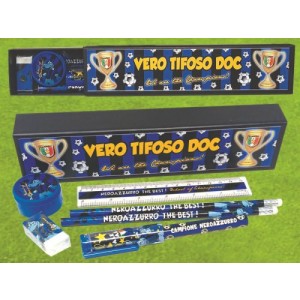 ASTUCCIO SET CANCELLERIA NERAZZURRO