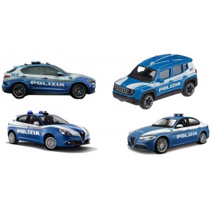 AUTO BURAGO 1:43 POLIZIA