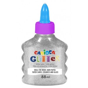 COLLA GLITTER ARGENTO