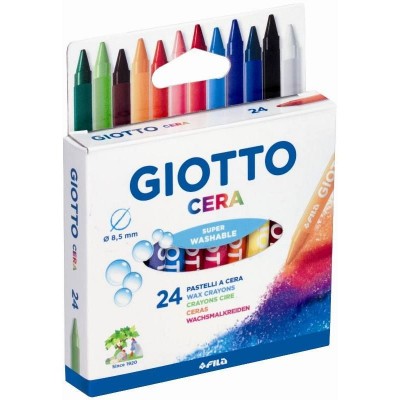 2822 PASTELLI CERA GIOTTO DA 24