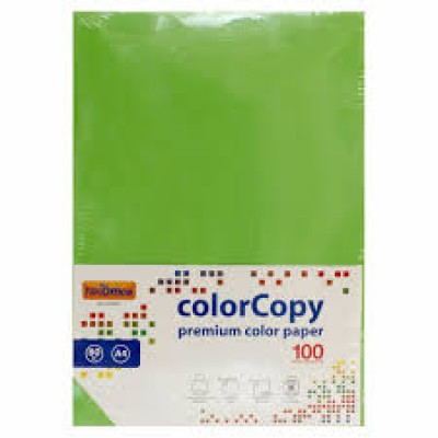 100 CARTA FOTOCOP A4 VERDE 23092