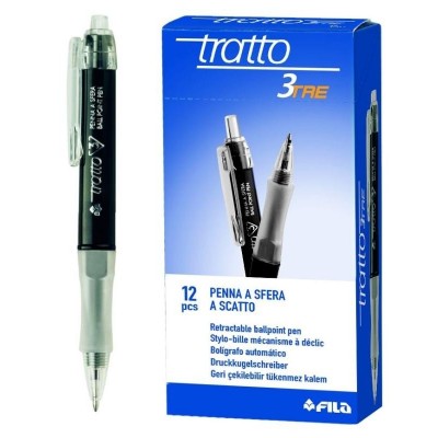 824603 PENNE SCATTO TRATTO 3 NERO