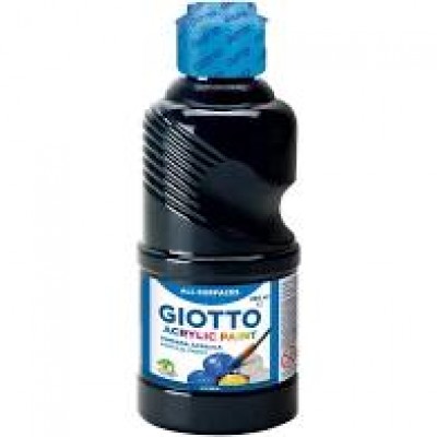 534024 TEMPERA ACRILICA 250 ML NERO