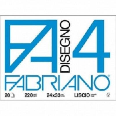 BLOCCO F4 LISCIO 24X33