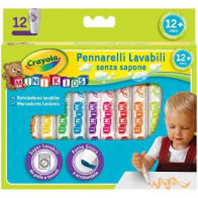 PENNARELLI +12 MESI LAVABILI 12 PZ.
