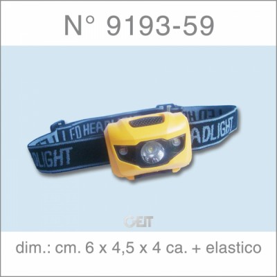 TORCIA DA TESTA GIALLA