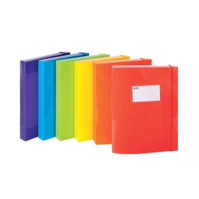 CARTELLETTE ELASTICO PLASTICA DORSO 3 CM
