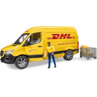2671 FURGONE DHL CON PERSONAGGIO