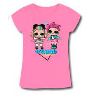 T-SHIRT LOLL DA 3 A 8 ANNI PREZZO STOK