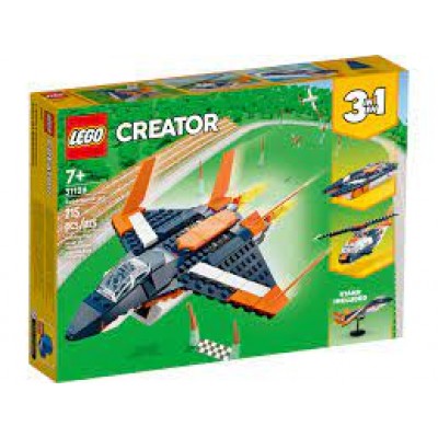 31126 LEGO CRATOR JET SUPERSONICO