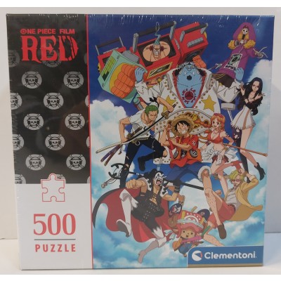 PUZZLE 500 PZ ONE PIECE RED