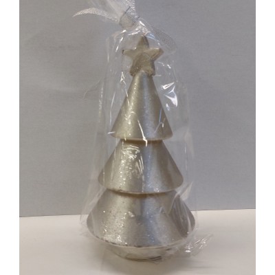 CANDELA ALBERO ARGENTO CM. 15