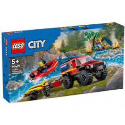 60412 LEGO CITY JEEP POMPIERI