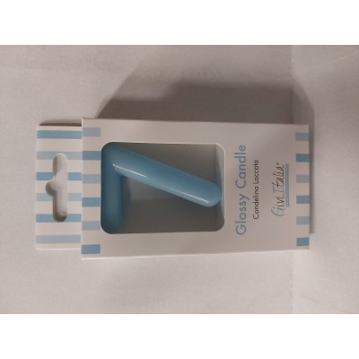CANDELA LACCATA AZZURRA NR. 7