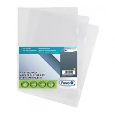 BUSTE A L - 22X30 LISCE PZ.50