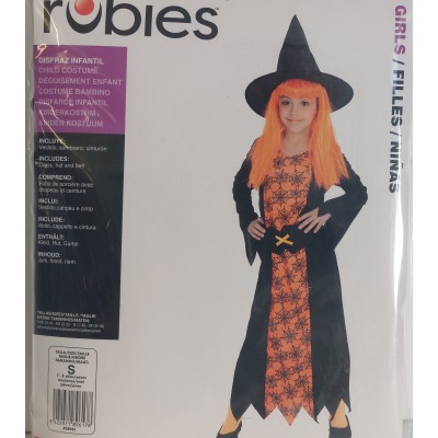 COSTUME STREGA 7-8 ANNI