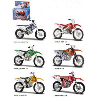 MODELLINI MOTO 1:18 CROSS
