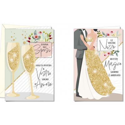 NO9911 BIGLIETTI MATRIMONIO
