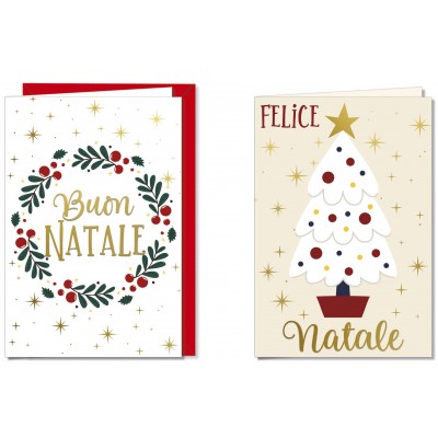 NT10156 BIGLIETTI NATALE