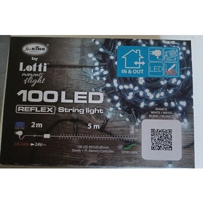 100 LUCI BIANCHE ESTERNO