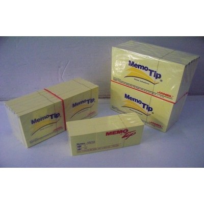 MEMO TIP GIALLO 12 PZ 38X51