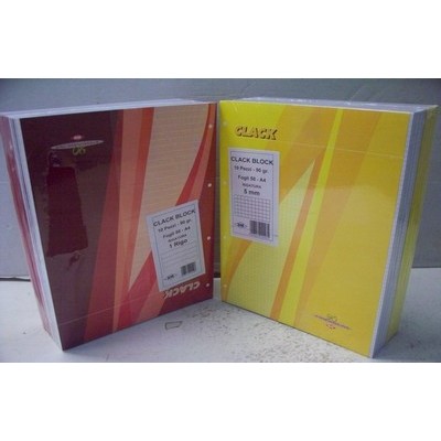 QUADERNI A4 COLLATI FORI 4MM
