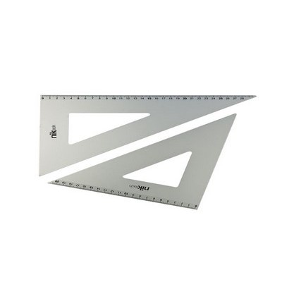 SQUADRA CM.35-60 ALLUMINIO 49039